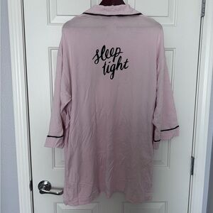 Kate Spade Light Pink Sleep Tight Robe